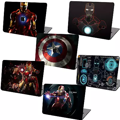 Iron Man Rubberized Hard Case KB Cover For New Macbook Air 11 12 13 Pro 14 15 16 • $17.99