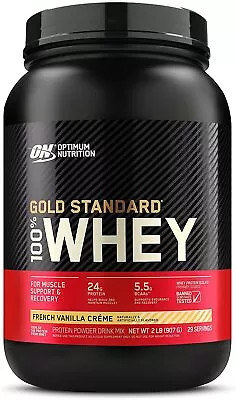 OPTIMUM NUTRITION Gold Standard 100% Whey Protein 2 Lb (907 G)  29 Serves • $74.90