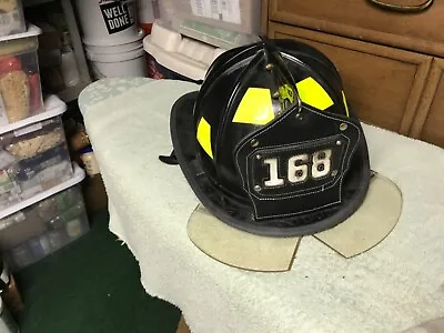 Firefighter Helmet New York City Fire Department Genuine Vintage • $1500