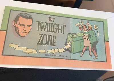 Vintage 1977  The Twilight Zone MINI  Comic Booklet • $5.99