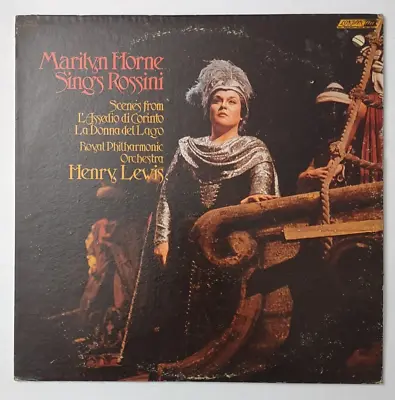 Marilyn Horne Sings Rossini Vinyl Record L'Assedi Di Corinto La Donna Del Lago • $3.99