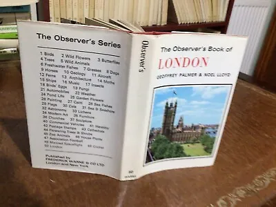 Observers Book Of London 1st Ed 1973 From John Cleggs Collection • £20