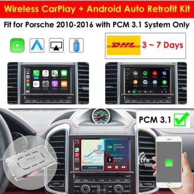 $379.50 • Buy For Porsche Cayenne Panamera PCM 3.1 Wireless CarPlay Retrofit Decoder 2010-16