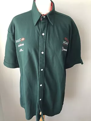 Jaguar Racing F1 Pit Crew Polo Shirt Vintage Retro Size L ?nwot • £14.99