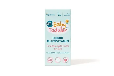 £8.50 • Buy VEG 1 Baby And Toddler | Vegan Liquid Multivitamin | Strawberry Flavour
