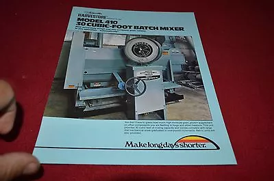 A.O. Smith Harvestore 410 30 Cubic Foot Batch Mixer Dealer's Brochure DCPA4  • $17.99