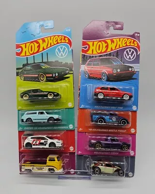 2022 Hot Wheels Volkswagen Series Set Lot Of 8 Cars • $0.99