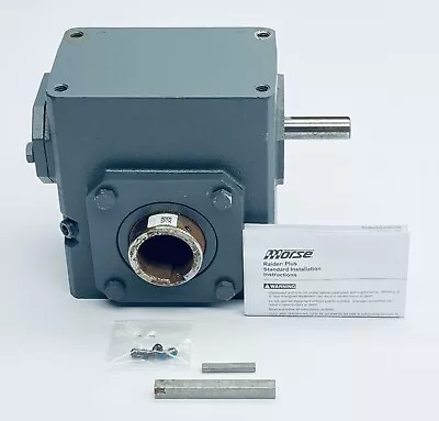 Morse Raider Plus 206uh40 107 Worm Gearbox Speed Reducer 5/8 -shaft Ratio 40:1 • $199.99