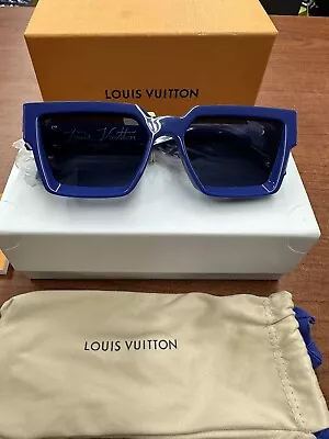 Louis Vuitton 1.1 Millionaires Sunglasses Navy Blue Z1598W Brand New With Box • $1199