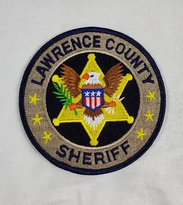 Lawrence County Ms. Mississippi Sheriff's Office Police Dept Shoulder Patch • $4.99