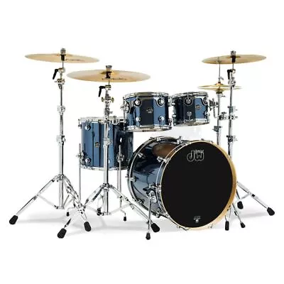 DW Performance 4pc Drum Set Chrome Shadow • $2749