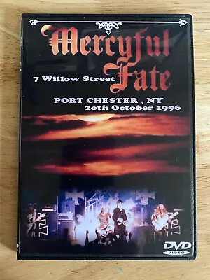 Mercyful Fate - Live At Willow 1996 DVD King Diamond • $13.55