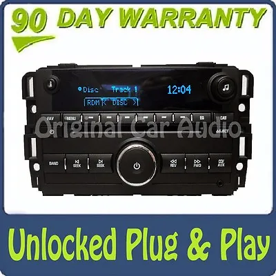 $202.50 • Buy UNLOCKED GMC Sierra CHEVY Silverado Suburban Radio MP3 CD Player USB Aux Input