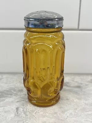 Amber MOON AND STAR GLASS Salt Or Pepper Shaker Replacement • $8