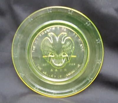 Boyd Glass Valley Of Cambridge Ohio Freemason A.A.S.R. Francis G Paul 33* Plate • $17.59