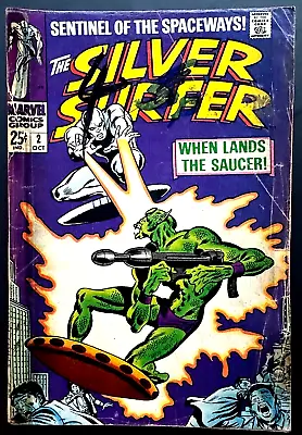 THE SILVER SURFER #2 (October 1968) Stan Lee Marvel Comic • £54.99