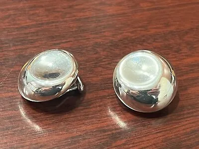 Vtg. Tiffany & Co. Elsa Peretti Sterling Silver Clip On Earrings 12.8 Gr. • $179