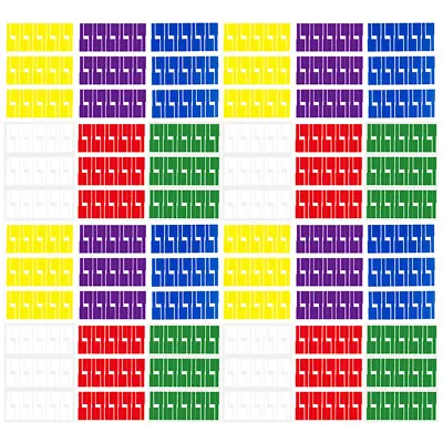 24 Self-Adhesive Cable Labels For Electronics & Computers-IR • £11.99