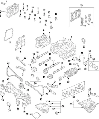 Genuine Subaru Valve Lifters 13296aa100 • $16.68