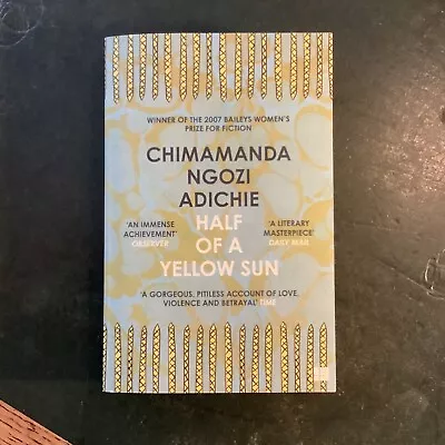 Half Of A Yellow Sun By Chimamanda Ngozi Adichie (Paperback) • £3.50