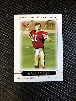 $1.15 • Buy 2005 Topps Football 50th Anniversary ALEX SMITH Rookie RC #435 SF 49ers
