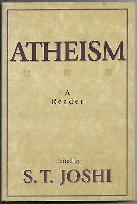 Atheism A Reader Paperback Soft Cover Book S.t. Joshi • $0.99