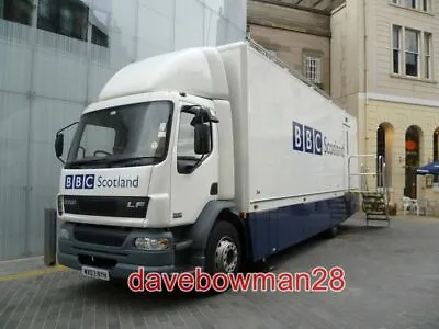 £1.70 • Buy Photo  Edinburgh Bbc Scotland Outside Broadcast Van In Grindlay Street The Van W
