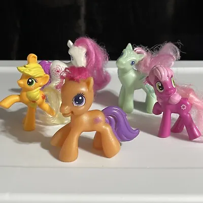 My Little Pony Lot Of 5 MLP McDonalds/Brushables Hasbro Mixed Lot G3 - G4 • $9.99