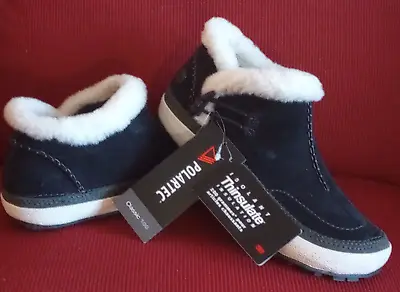 Womens Size 10 Merrell Spirit Tibet Low Ankle Boots Black Polartec Thinsulate • $57