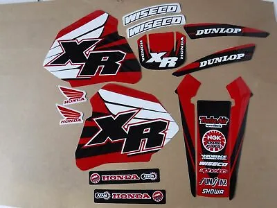 Team Honda Graphics Xr70 Xr70r Xr80 Xr80r Xr100 Xr100r 1985-2000 • $32.99