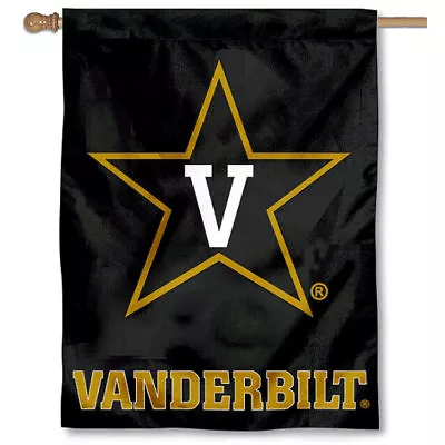 Vanderbilt Commodores Vandy University College House Flag • $22.95