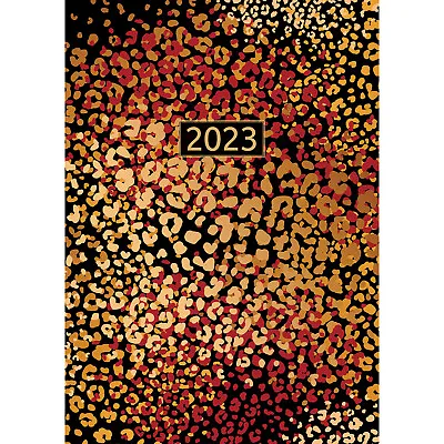 $16.95 • Buy Leopard 2023 A5 Padded Cover Diary Premium Planner Book Christmas New Year Gift