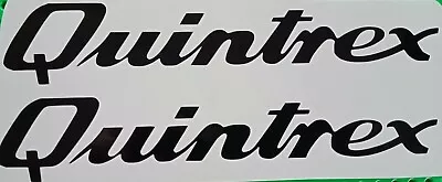 $7.50 • Buy Vintage Quintrex Vinyl Boat Sticker 200mm Long