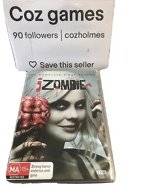 Izombie Season 1 DVD Australian Release 3 Disks I Zombie Series One • $14
