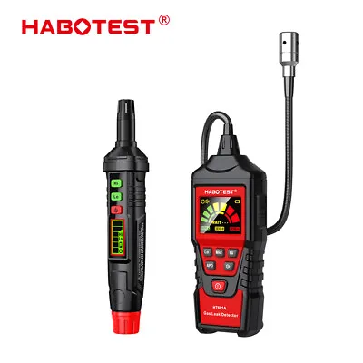 HABOTEST HT601A Gas Leak Detector Combustible Natural Gas Tester Propane Leakage • $16.99