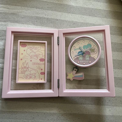 $77.01 • Buy Sanrio Little Twin Stars Table Clock Vintage Rare Pink From Japan