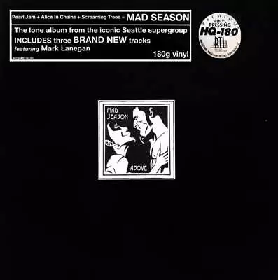 Mad Season – Above 2xLP Vinyl LP Record • $46.95