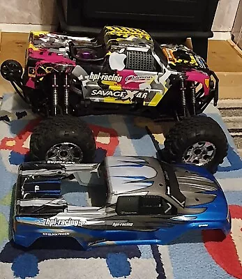 RC Nitro HPI Savage X 4.6 1/8th Scale Monster Truck • £140