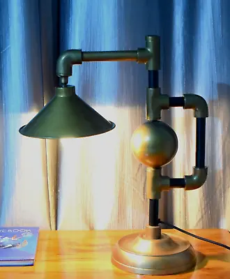 Table Lamp Mid-Century Industrial Table Lamp Room Corner Electric Lamp Vintage • $259.90