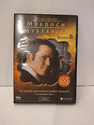 Murdoch Mysteries: Season 08 (DVD 2014) • $6.70