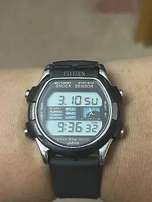 1991 Citizen Shock Sensor JDM Digital Watch • $289