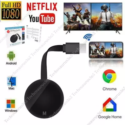 Wifi Wireless HDMI Mirror Screen Display Adapter Miracast Dongle For HD 1080P TV • $20.99