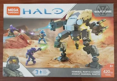 Mega Bloks Construx Halo Hannibal Mantis Charge UNSC Spartan Wetwork Elite Grunt • $299.99