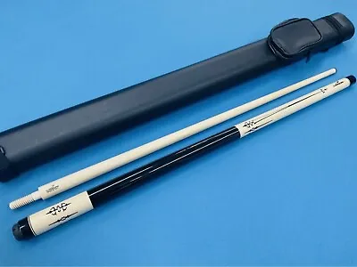 Longoni Carom Cue F Natural & Hard Case * To Play 3 Cushion Billiards. • $345