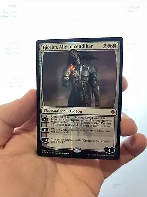 1X FOIL Gideon Ally Of Zendikar SDCC NM MTG Magic San Diego Comic Zombie 2016 • £49.99