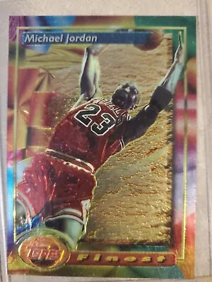 Michael Jordan #1 Topps Finest Ungraded Near Mint • $125