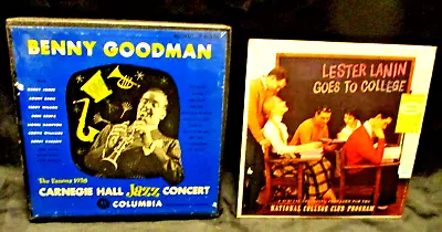 Lot Of 7 Vintage 7  Vinyl Jazz Records Benny Goodman & Lester Lanin & Orchestra • $49.90