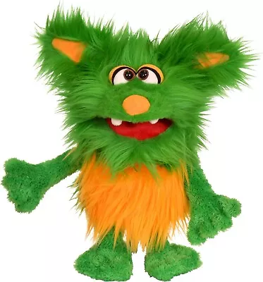 Living Puppets - Rocky The 16-Inch Green Friendly Monster Plush Hand Puppet • $40.05