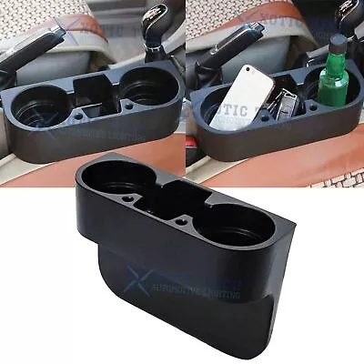 Car Seat Seam Wedge Storage Organizer Cup Holder Bottle Drink Phone Mount Stand • $12.95