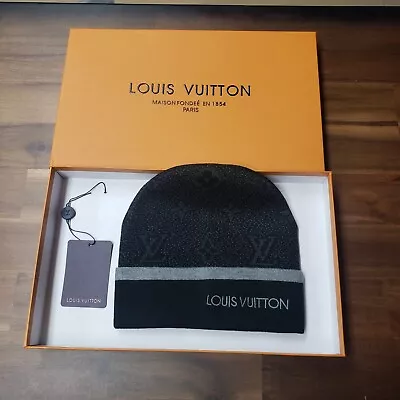 Louis Vuitton My Monogram Eclipse Hat Beanie W/ Receipt • $144